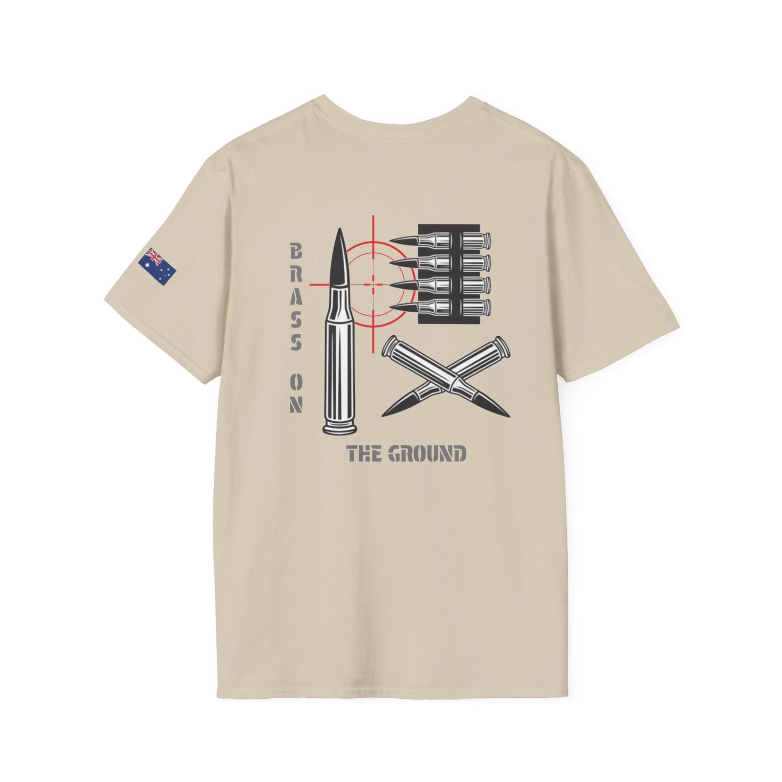 Brass On The Ground | Tactical Aussie T-Shirt - Image 9